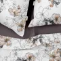 Євро постільна білизна Pastel Flowers CS1 COSAS Бежевий 200х220 см