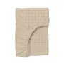 Полуторная постель с простыней на резинке DELTA CS7 COSAS Белый 160х220 см