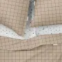 Двуспальное постельное белье COSAS Beige Geometry CS6 180х220 см Разноцветный