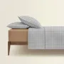 Євро постільна білизна GREY GEOMETRY CS2 COSAS сірий 200х220 см