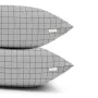 Сімейний комплект постільної білизни GREY GEOMETRY CS2 COSAS сірий 2х160х220 см
