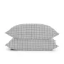 Сімейний комплект постільної білизни GREY GEOMETRY CS6 COSAS сірий 2х160х220 см