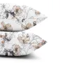 Сімейний комплект постільної білизни EXOTIC FLOWERS CS2 COSAS Бежевий 2х160х220 см