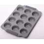 Форма для випічки кексів Marble 38х26 см 12 осередків Kamille DP37123
