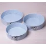 Набор форм разъемных 3 шт Marble 24х26х28 см Kamille DP62080