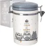 Банка керамічна Be Happy Совушки 1.2л кришка з клямкою DP63081 S&T