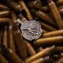Серебряный кулон Український воїн. Молитва до Архангела Михаїла 133226 Оникс