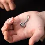Серебряный кулон Молот Тора 218 Оникс