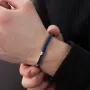 Мужской серебряный браслет 905-01134 Оникс 20