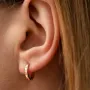 Золотые серьги - кольца с бриллиантами 310842421 Оникс