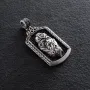 Серебряный кулон Викинг 291 Оникс