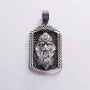 Серебряный кулон Викинг 291 Оникс