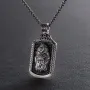 Серебряный кулон Викинг 291 Оникс