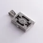 Серебряный кулон Коран с эбеновым деревом 941 Оникс