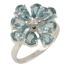 Серебряное кольцо SilverBreeze с топазом Лондон Блю 3.043ct (0716114) 17 Серебряное кольцо SilverBreeze с топазом Лондон Блю 3.043ct (0716114) 17