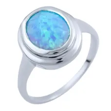 Серебряное кольцо SilverBreeze с опалом 1.1ct (1838334) 18 Серебряное кольцо SilverBreeze с опалом 1.1ct (1838334) 18