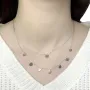 Серебряное колье SilverBreeze без камней (1928264) 400-450