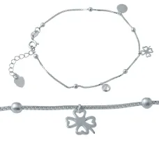 Серебряный браслет SilverBreeze с фианитами (2027034) 17-20 Серебряный браслет SilverBreeze с фианитами (2027034) 17-20