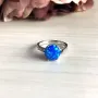 Серебряное кольцо SilverBreeze с опалом 1.338ct (2028666) 16.5