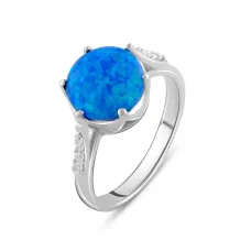 Серебряное кольцо SilverBreeze с опалом 1.338ct (2028666) 16.5 Серебряное кольцо SilverBreeze с опалом 1.338ct (2028666) 16.5