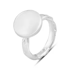 Серебряное кольцо SilverBreeze с натуральным жемчугом барочным (2041955) 18 Серебряное кольцо SilverBreeze с натуральным жемчугом барочным (2041955) 18