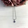 Серебряная подвеска SilverBreeze с мистик топазом 0.883ct (2049128)