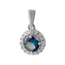 Серебряная подвеска SilverBreeze с мистик топазом 0.883ct (2049128) Серебряная подвеска SilverBreeze с мистик топазом 0.883ct (2049128)