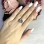 Серебряное кольцо SilverBreeze с натуральным топазом 4.275ct (2049760) 18.5
