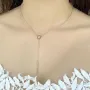 Серебряное колье SilverBreeze без камней (2052715) 400-450