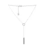 Серебряное колье SilverBreeze без камней (2052715) 400-450