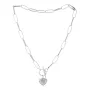 Серебряное колье SilverBreeze без камней (2063995) 470