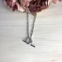 Серебряное колье SilverBreeze без камней (2067689) 450