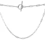 Серебряное колье SilverBreeze без камней (2067689) 450