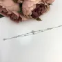 Серебряный браслет SilverBreeze с фианитами (2080206) 17-20