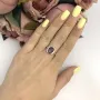 Серебряное кольцо SilverBreeze с аметрином nano 2.215ct (2088660) 17.5