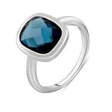 Серебряное кольцо SilverBreeze с топазом Лондон Блю 4.866ct (2096580) 17.5 Серебряное кольцо SilverBreeze с топазом Лондон Блю 4.866ct (2096580) 17.5