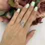 Серебряное кольцо SilverBreeze с натуральным топазом 3.943ct (2097143) 18