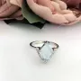 Серебряное кольцо SilverBreeze с натуральным топазом 3.543ct (2097228) 18.5