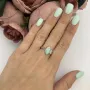 Серебряное кольцо SilverBreeze с опалом 0.625ct (2097631) 18