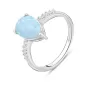 Серебряное кольцо SilverBreeze с опалом 0.755ct (2097792) 18