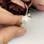 Серебряное кольцо SilverBreeze с натуральным жемчугом барочным (2098713) 18