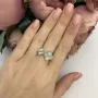 Серебряное кольцо SilverBreeze без камней (2098850) 17