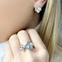 Серебряное кольцо SilverBreeze без камней (2098850) 17