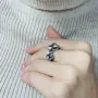 Серебряное кольцо SilverBreeze без камней (2098850) 17