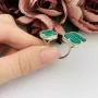 Серебряное кольцо SilverBreeze с малахитом (2099055) 16.5