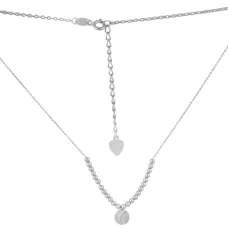 Серебряное колье SilverBreeze без камней (2101185) 500