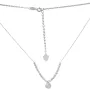 Серебряное колье SilverBreeze без камней (2101185) 500