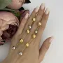 Серебряные серьги SilverBreeze без камней (2102335)