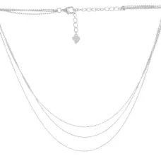 Серебряное колье SilverBreeze без камней (2102809) 360-400