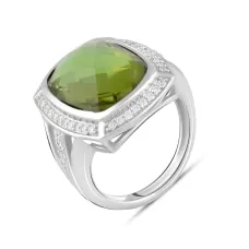 Серебряное кольцо SilverBreeze с Султанит султанитом 9.313ct (2104384) 18 Серебряное кольцо SilverBreeze с Султанит султанитом 9.313ct (2104384) 18